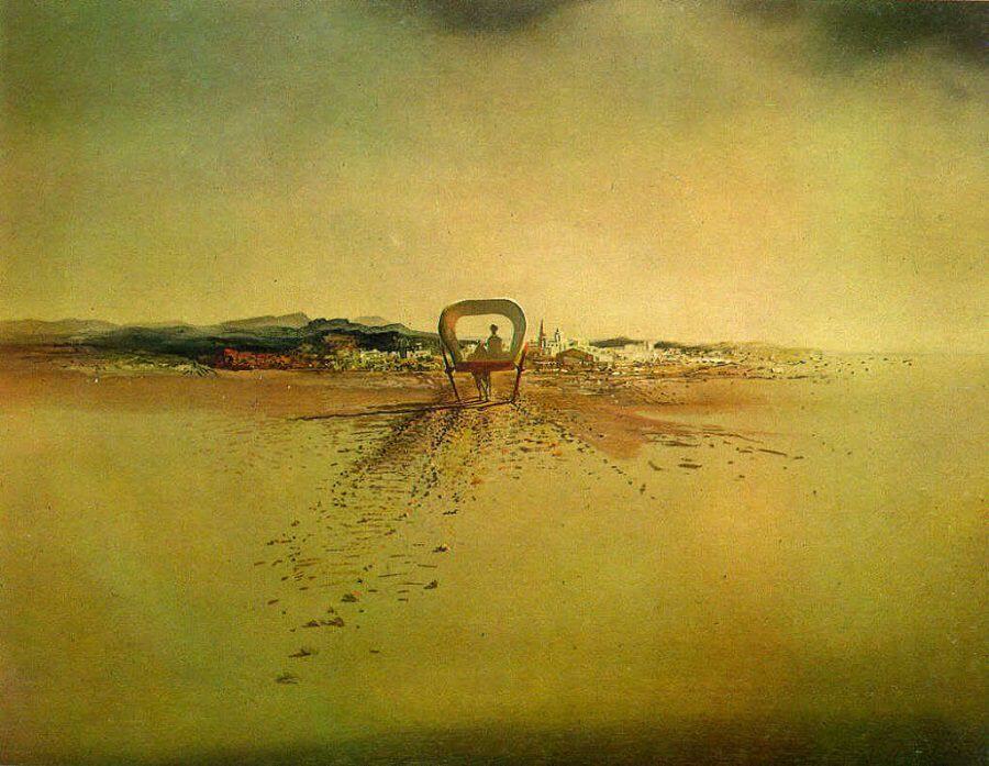 Phantom Cart, 1933 by Salvador Dali