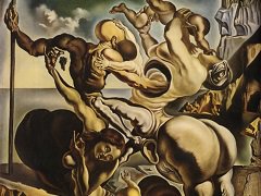 Family of Marsupial Centaurs, 1940 by Salvador Dali