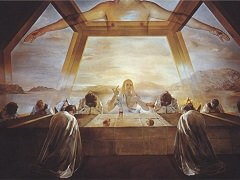 The Sacrament of the Last Supper by Salvador Dali