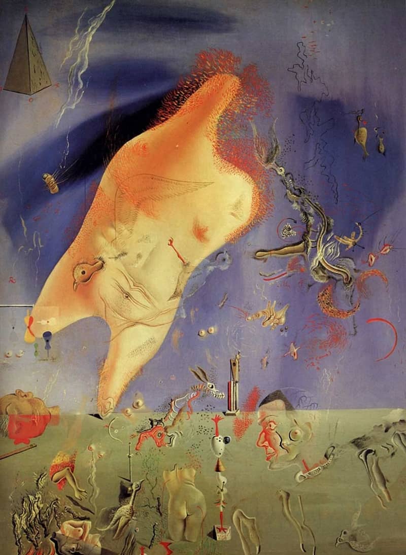 Cenicitas (Little Ashes), 1928 by Salvador Dali
