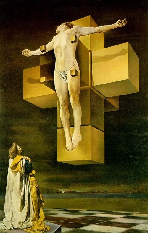 Crucifixion, 1954 by Salvador Dali