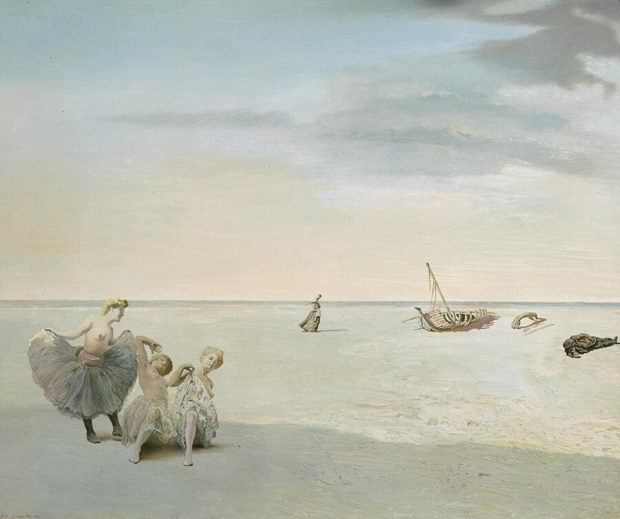 Forgotten Horizon, 1936 by Salvador Dali