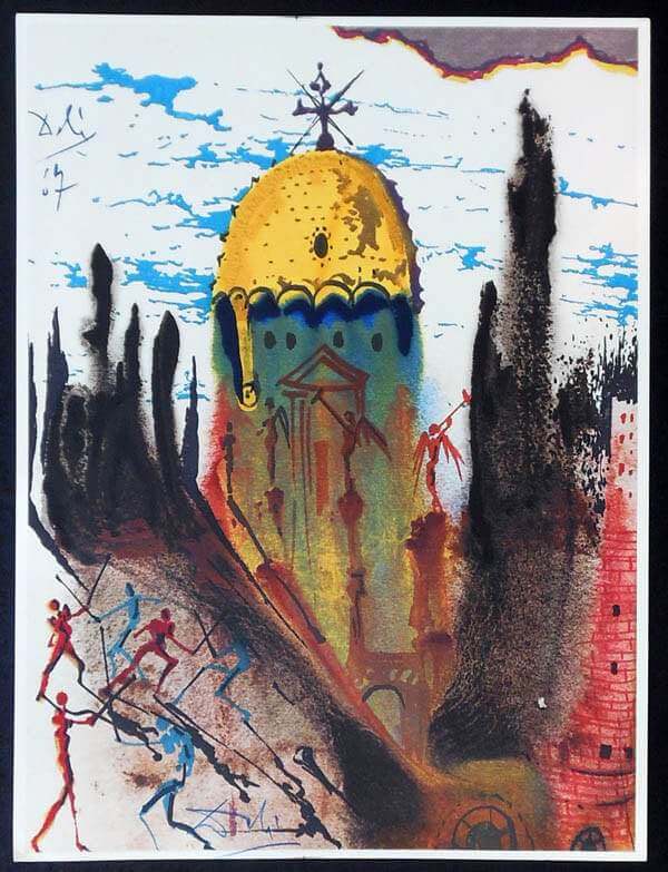 Romeo and Juliet Illustrations, 1975 by Salvador Dali