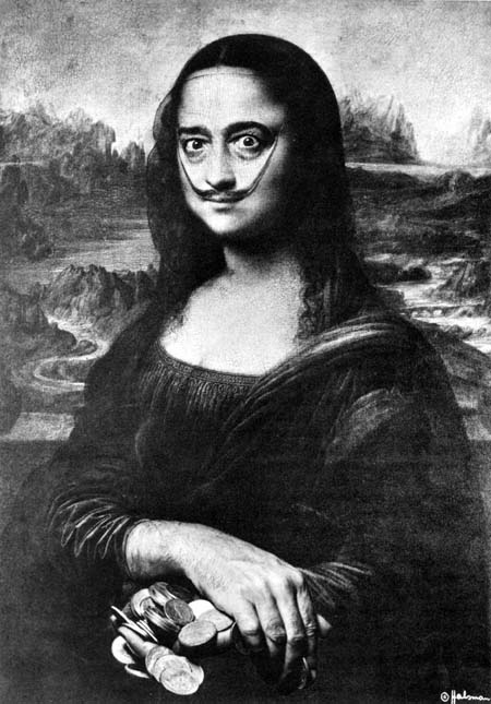Self Portrait Mona Lisa, 1973 by Salvador Dali