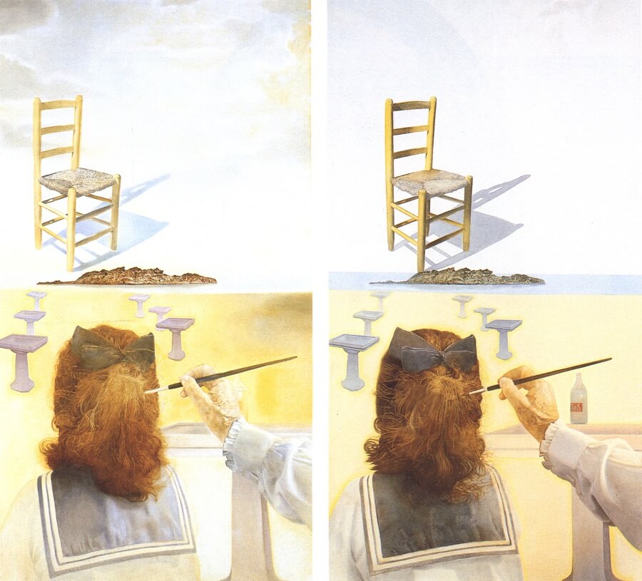 The Chair, 1975 by Salvador Dali