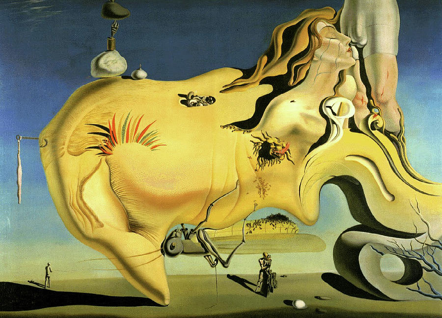 The Great Masturbator, 1929 by Salvador Dali