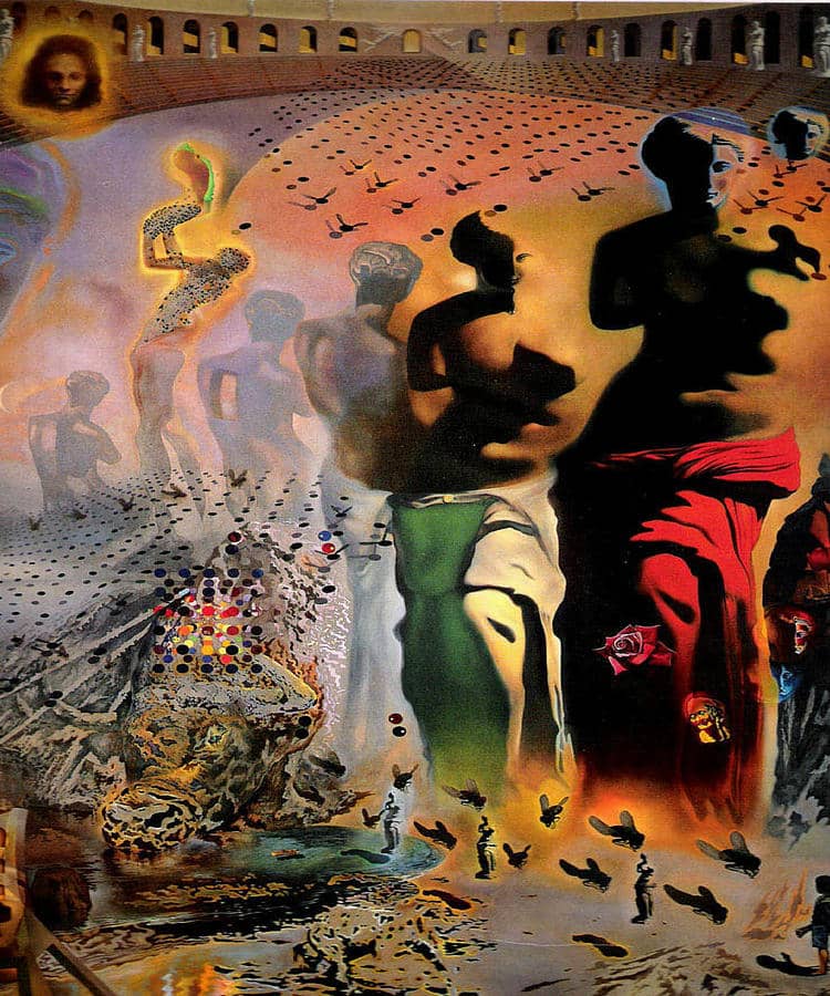 The Hallucinogenic Toreador, 1968-1970 by Salvador Dali