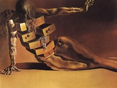 The Anthropomorphic Cabinet by Salvador Dali